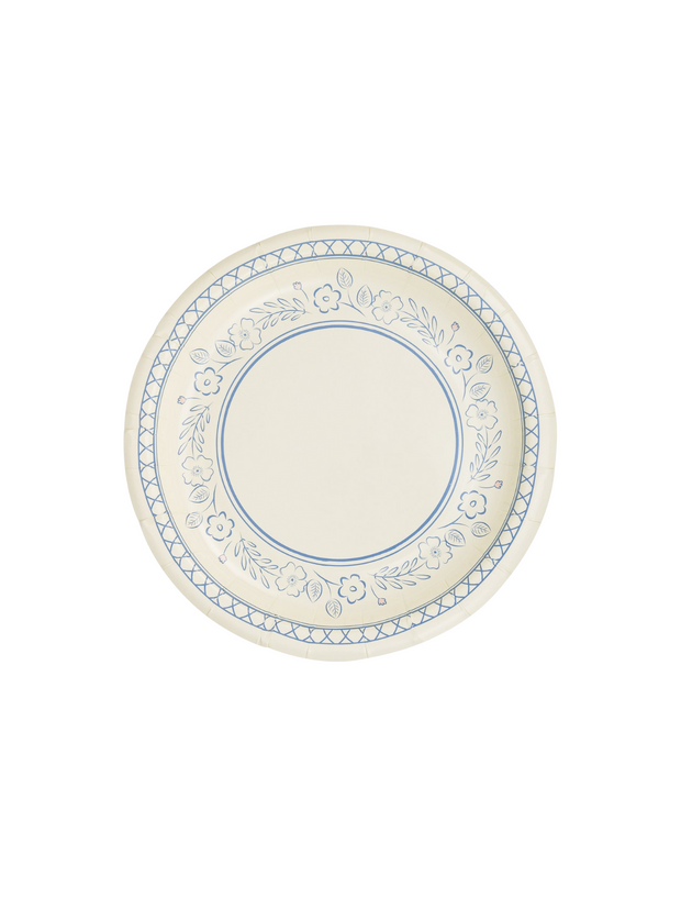 Pembroke 7" Paper Plate - Floral