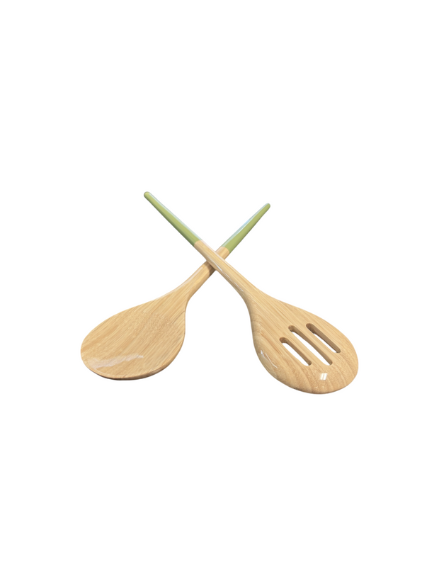 Refined Salad Server Set