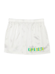 Satin Sorority Sleep Shorts