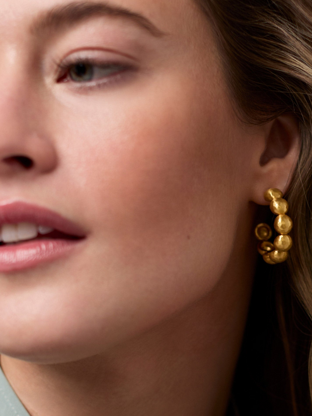 Solara Nova Hoop - Gold - MED