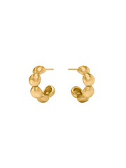 Solara Nova Hoop - Gold - MED