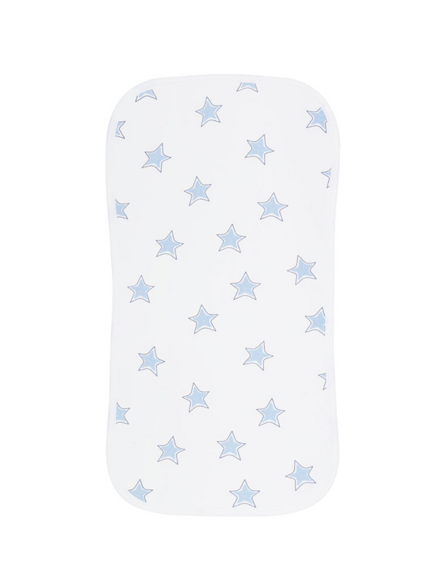 Star Print Burp Cloth