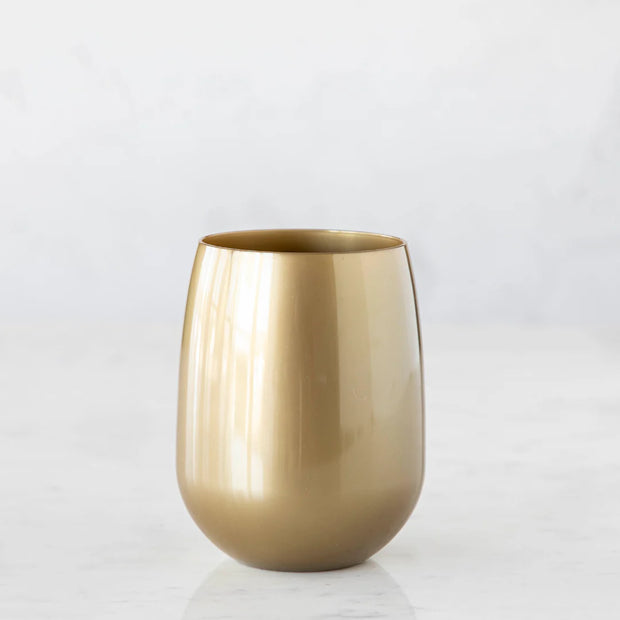 12 oz Gold Stemless Wine