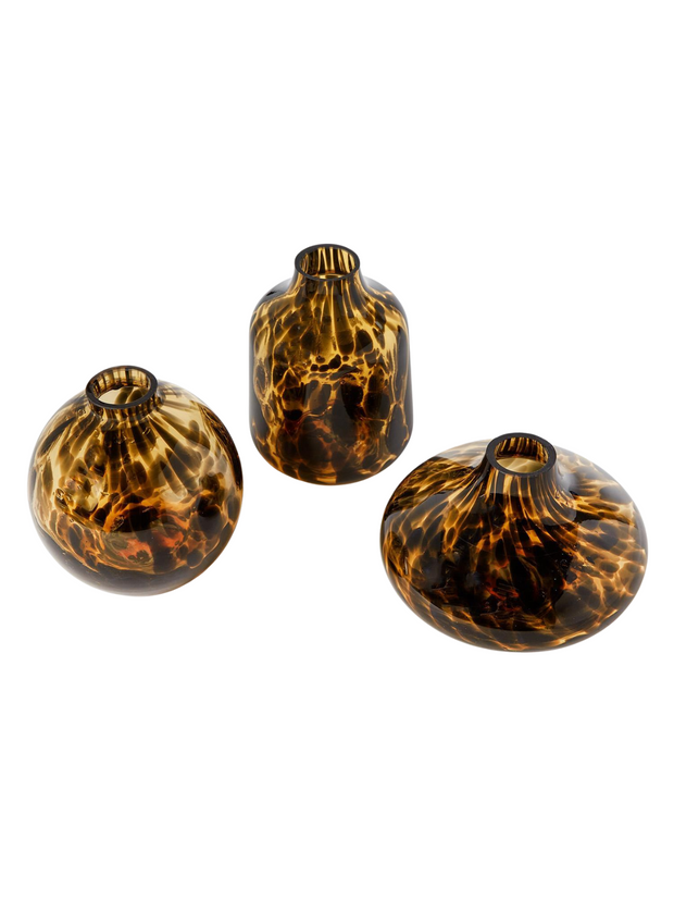 Tortoise Print Vase