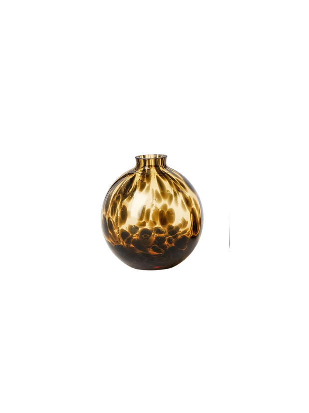 Tortoise Print Vase