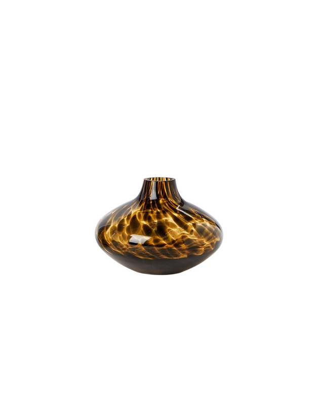 Tortoise Print Vase