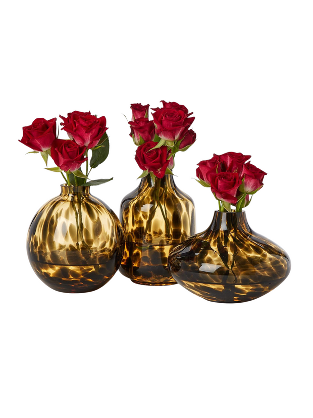 Tortoise Print Vase