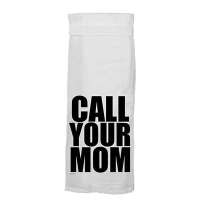 Call Your Mom Kitchen Towel BOLD