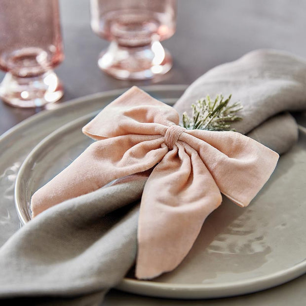 Velvet Napkin Ties (s/4)