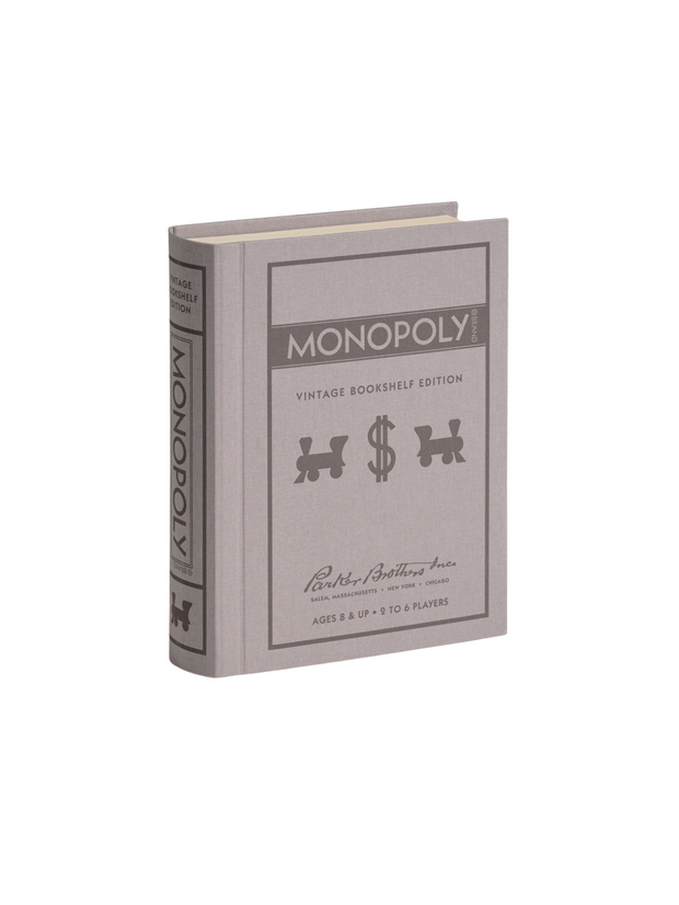 Vintage Bookshelf Classic Game