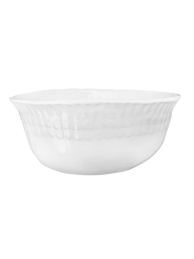 White Melamine - Dottie Serving Bowl