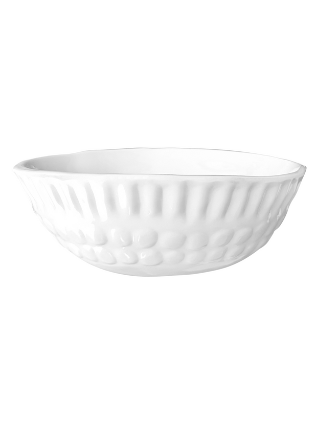 White Melamine - Dottie Soup/Cereal Bowl