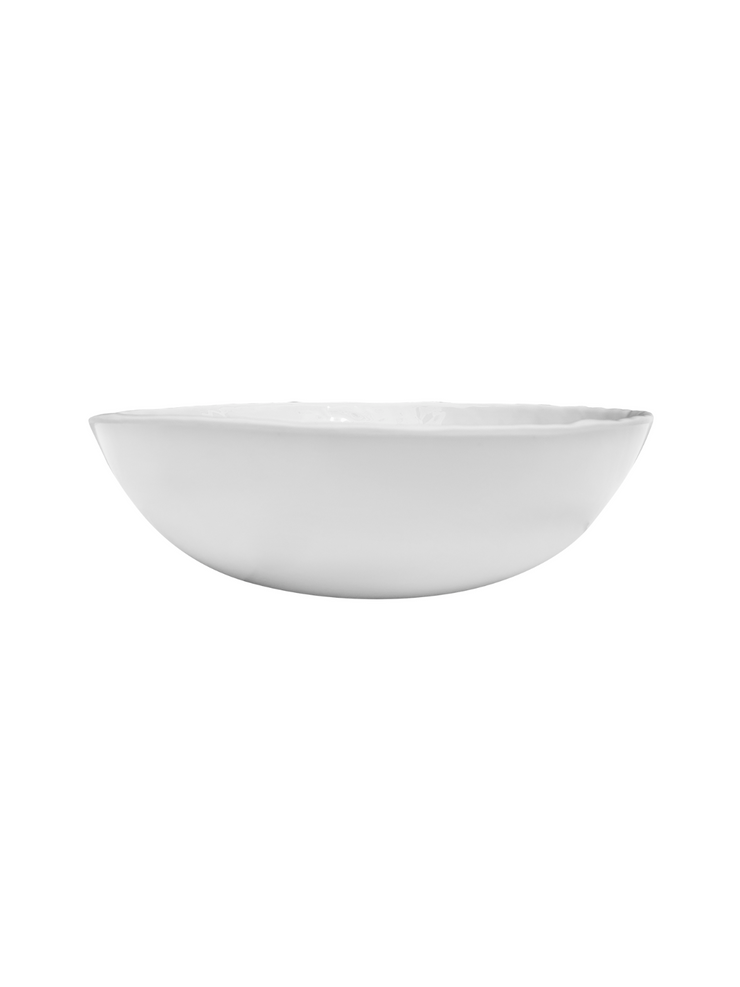 White Melamine Stacking & Serving Bowl