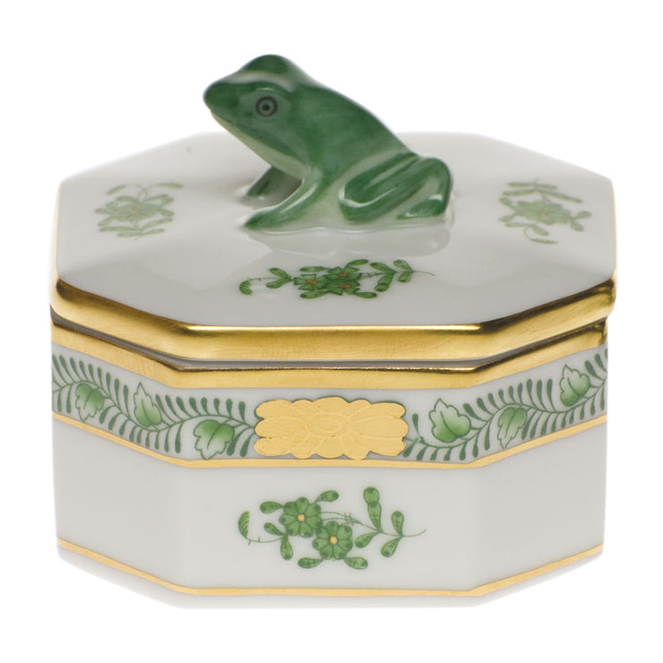 Small Octagonal Box w/ Frog