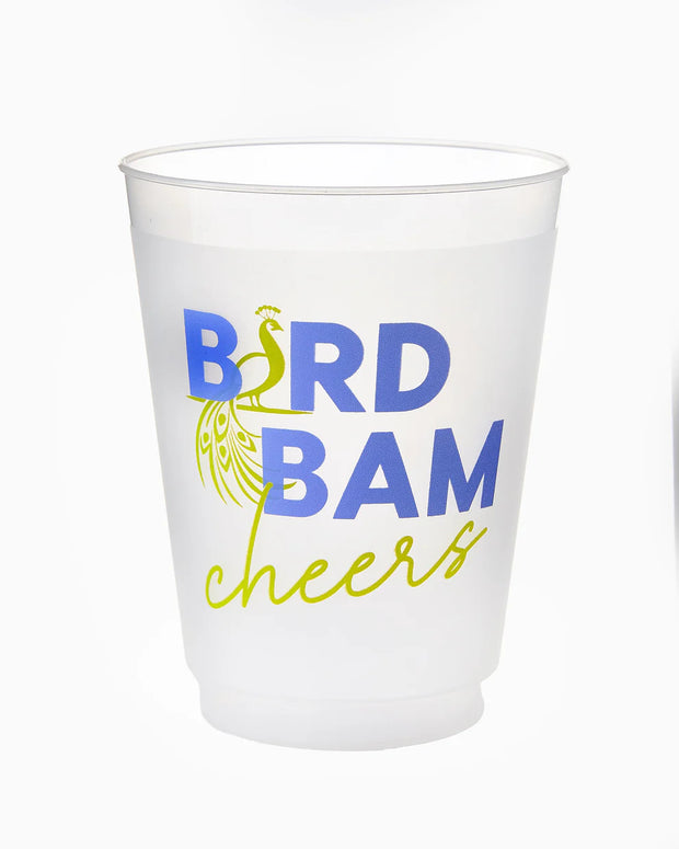 Bird Bam Cheers Frosted Cups