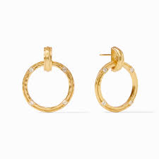 Astor Doorknocker Earring - CZ