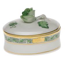 Oval Box with ROSE - Chinese Bouquet