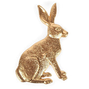 Gold Rabbit Napkin Ring