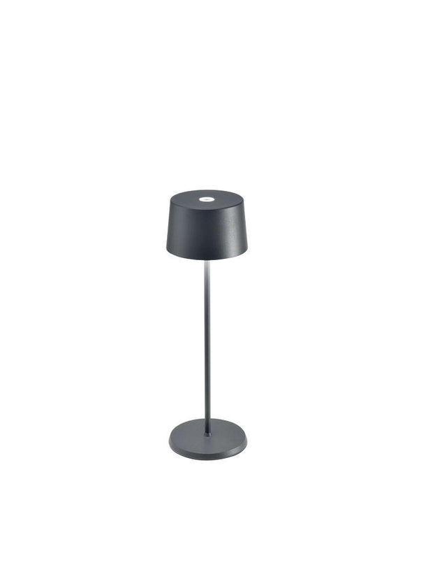 Dark Grey Olivia Pro Table Lamp
