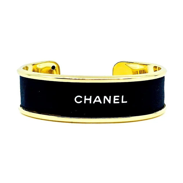 Chanel Ribbon Gold Cuff – Five Gold Monkeys