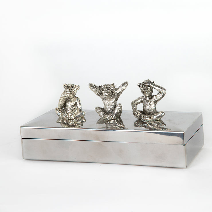 Three Silver Monkeys Box