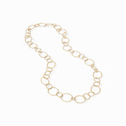 Colette Textured Link Necklace