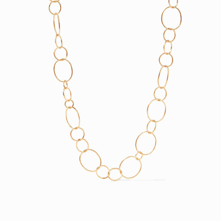 Colette Textured Link Necklace